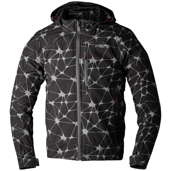RST RST Havoc CE Mens Textile Jacket Black/Grey